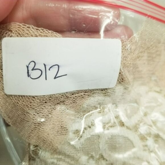 Ryu Modcloth Time & Grace Dress in Champagne Whimsical Romantic Lace Bow Size S‎ - Picture 12 of 12